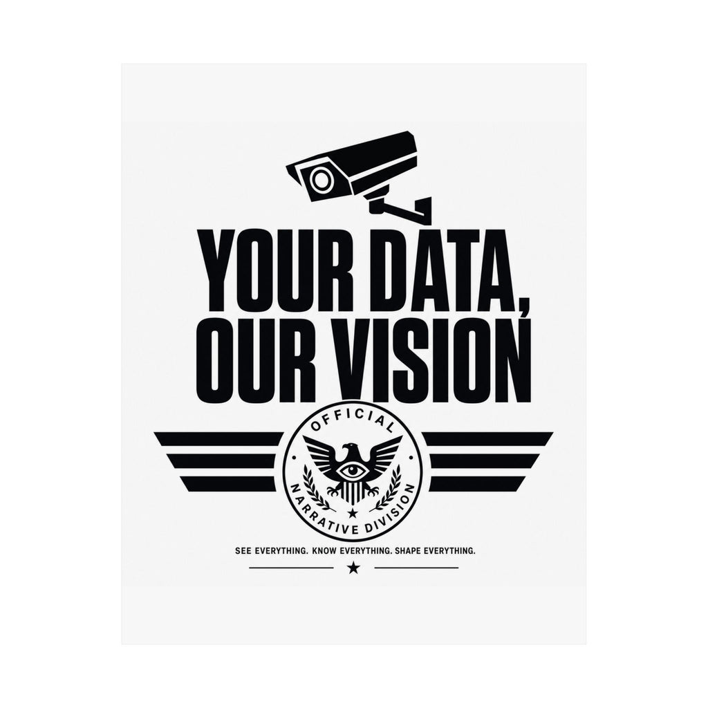 YOUR DATA, OUR VISION - Official Narrative Div Poster