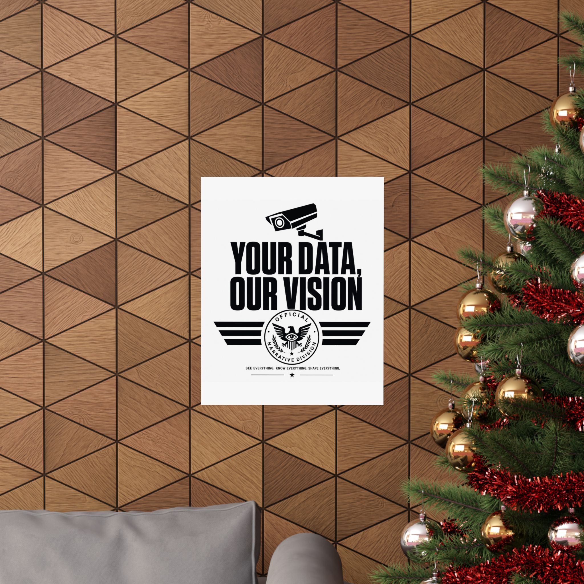 YOUR DATA, OUR VISION - Official Narrative Div Poster