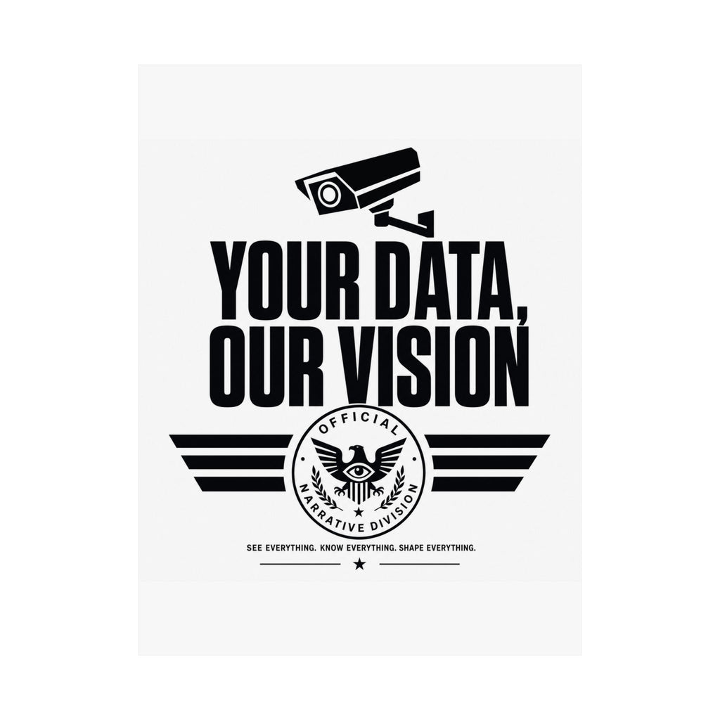 YOUR DATA, OUR VISION - Official Narrative Div Poster