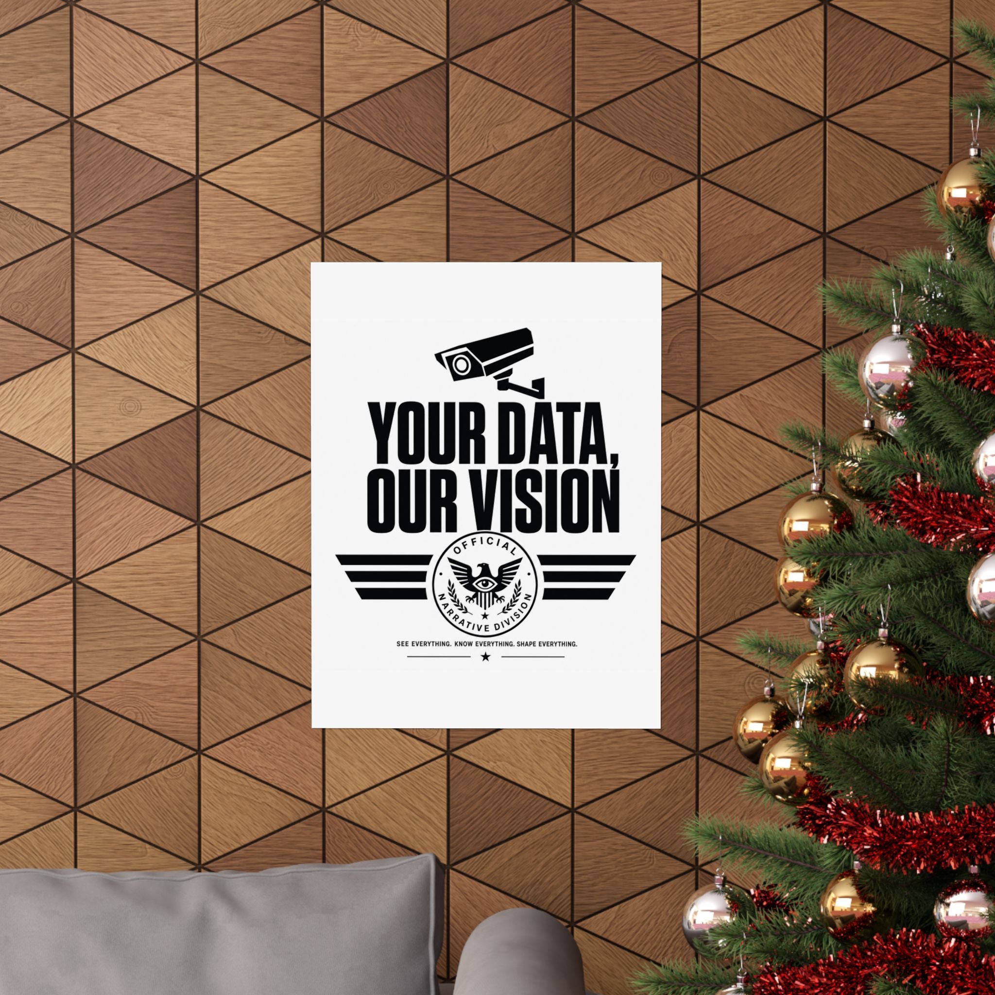 YOUR DATA, OUR VISION - Official Narrative Div Poster
